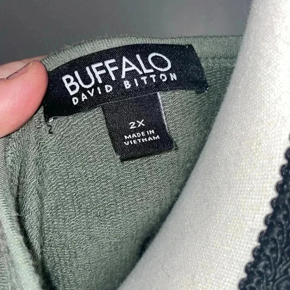 Buffalo David Bitton Dolman top size 2x - Picture 3 of 5
